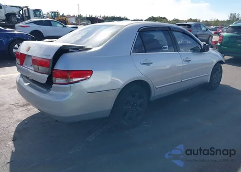 2003 Honda Accord 2.4 Lx from USA, damaged, VIN 1HGCM563X3A133106